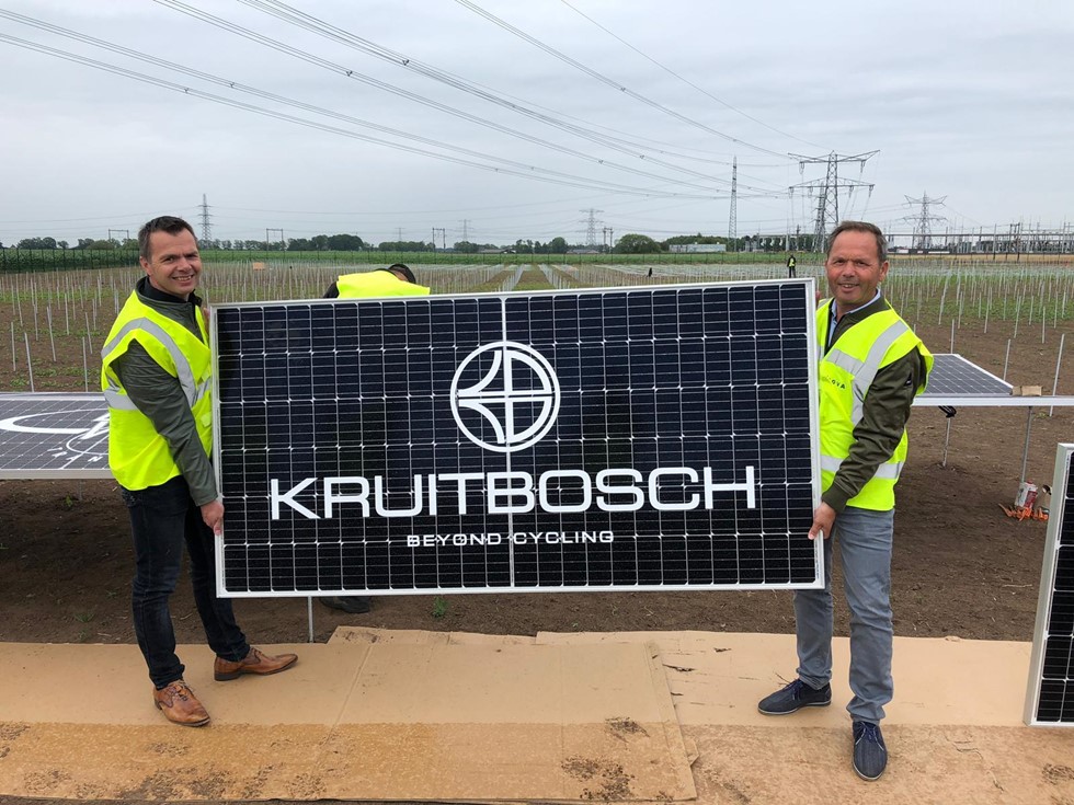 Kruitbosch participeert in groot duurzaam solarpark in Zwolle