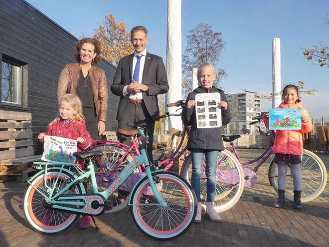 Alpina-fietsen voor winnaars Zwolse wedstrijd