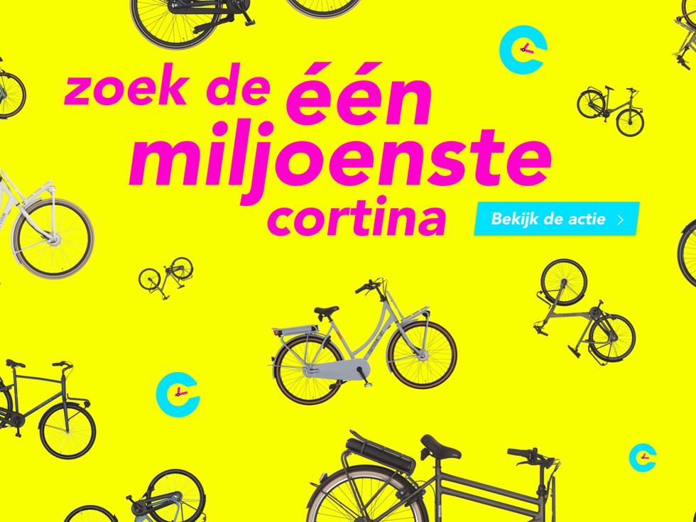 Vernauwd Wederzijds chaos Cortina-fans zoeken miljoenste fiets | Kruitbosch Zwolle B.V.