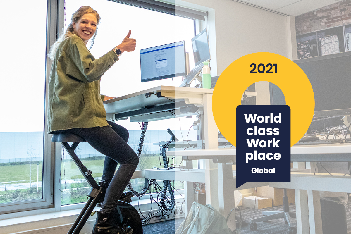 Kruitbosch beloond met keurmerk World-class Workplace
